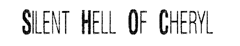 Silent Hell Of Cheryl Condensed cкачати шрифт безкоштовно